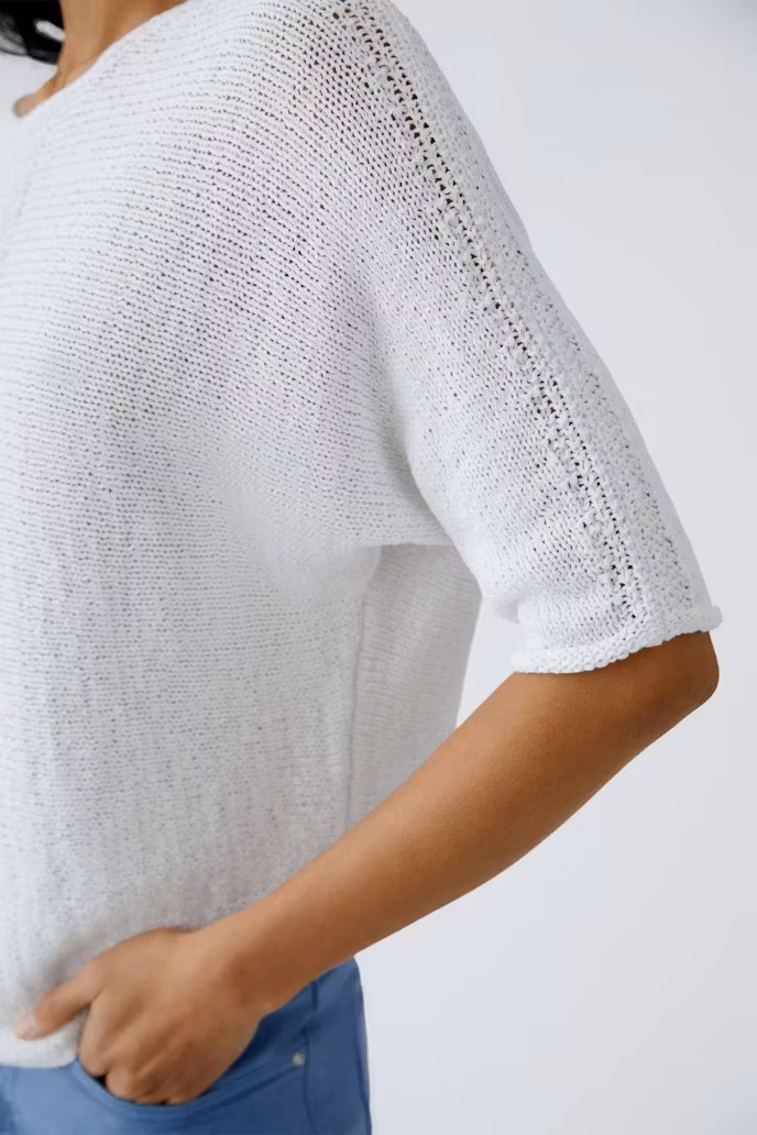 Oui Tröja , optic white