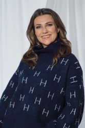 HÉST ”Fam sweater” long , Navy