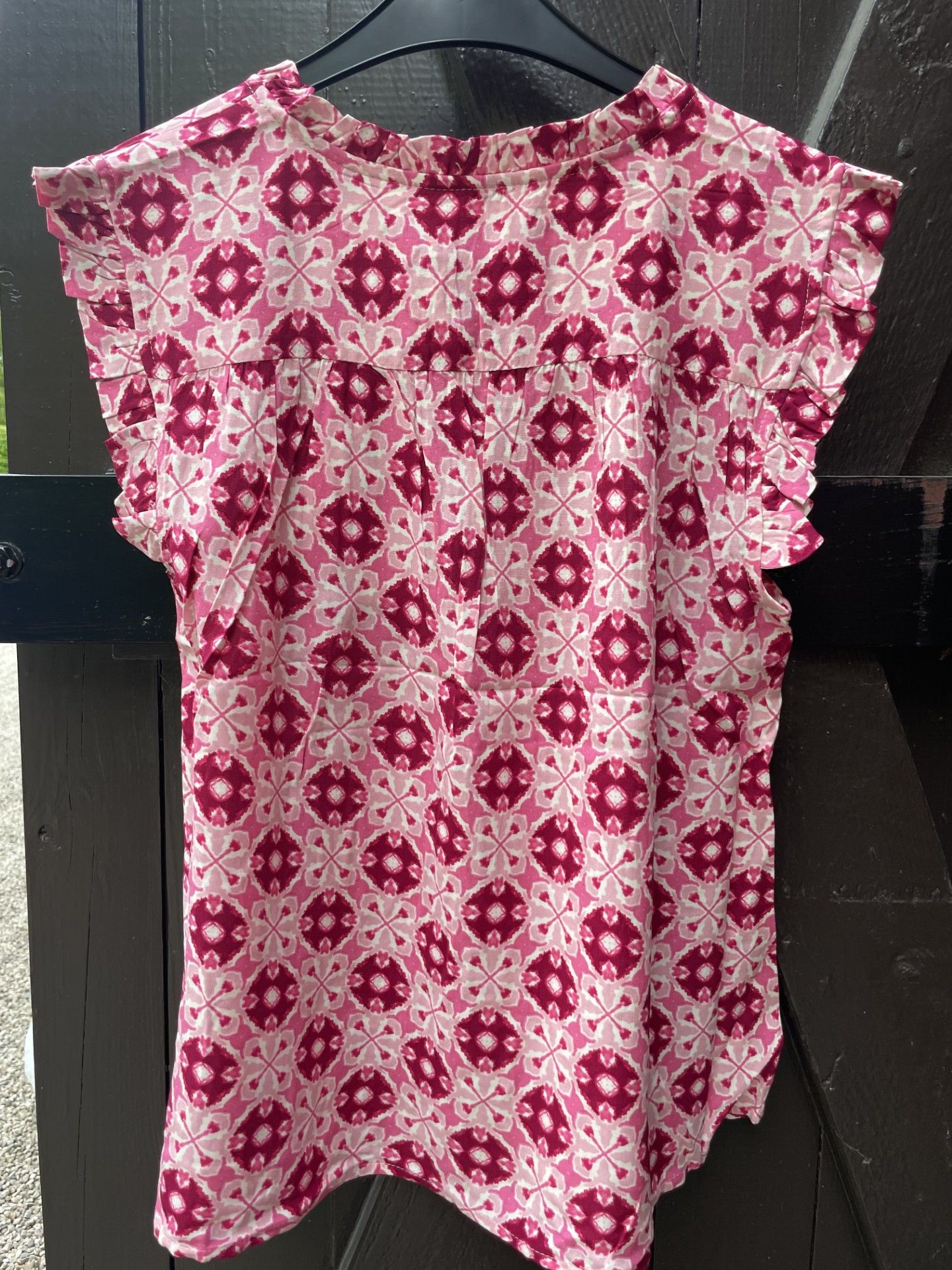 ICHI blus "Vera" , Bright Rose