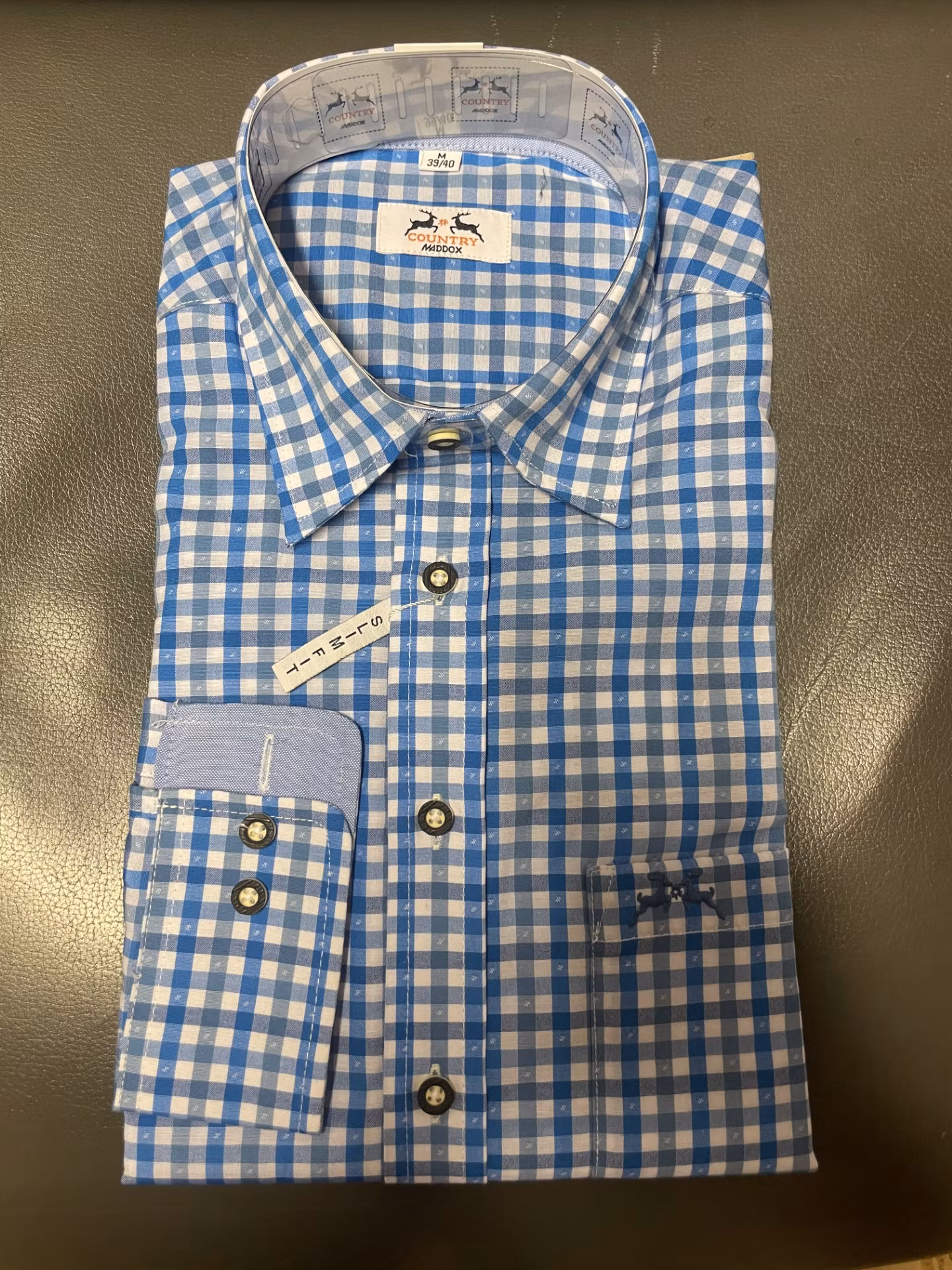 oktoberfest skjorta " slim fit " som ingår i Paketpris