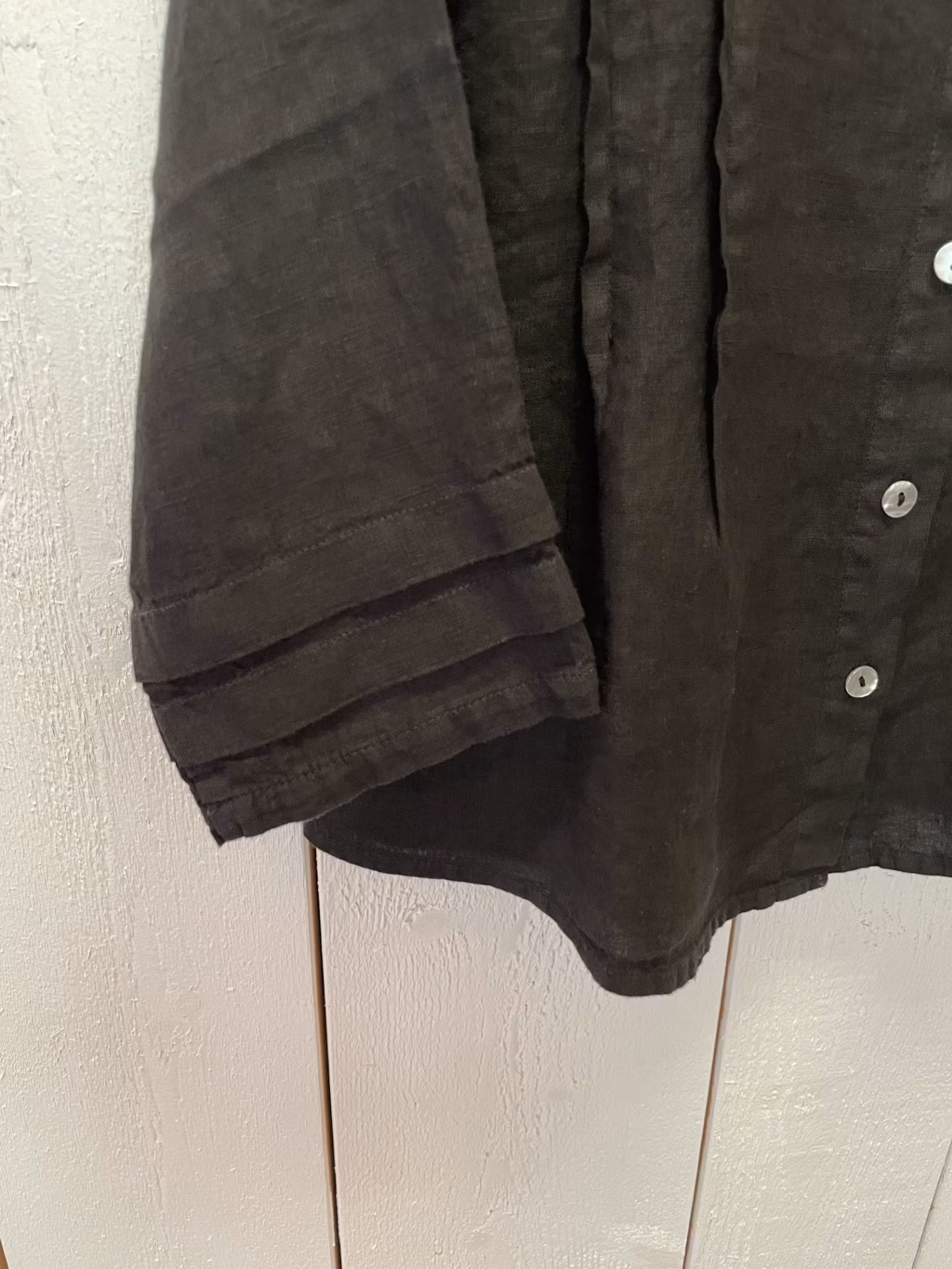 Blueberry skjortblus , svart