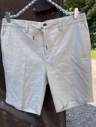 MMG " Hunt Plage String Shorts" , Ecru Melange