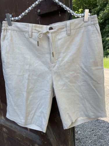 MMG " Hunt Plage String Shorts" , Ecru Melange