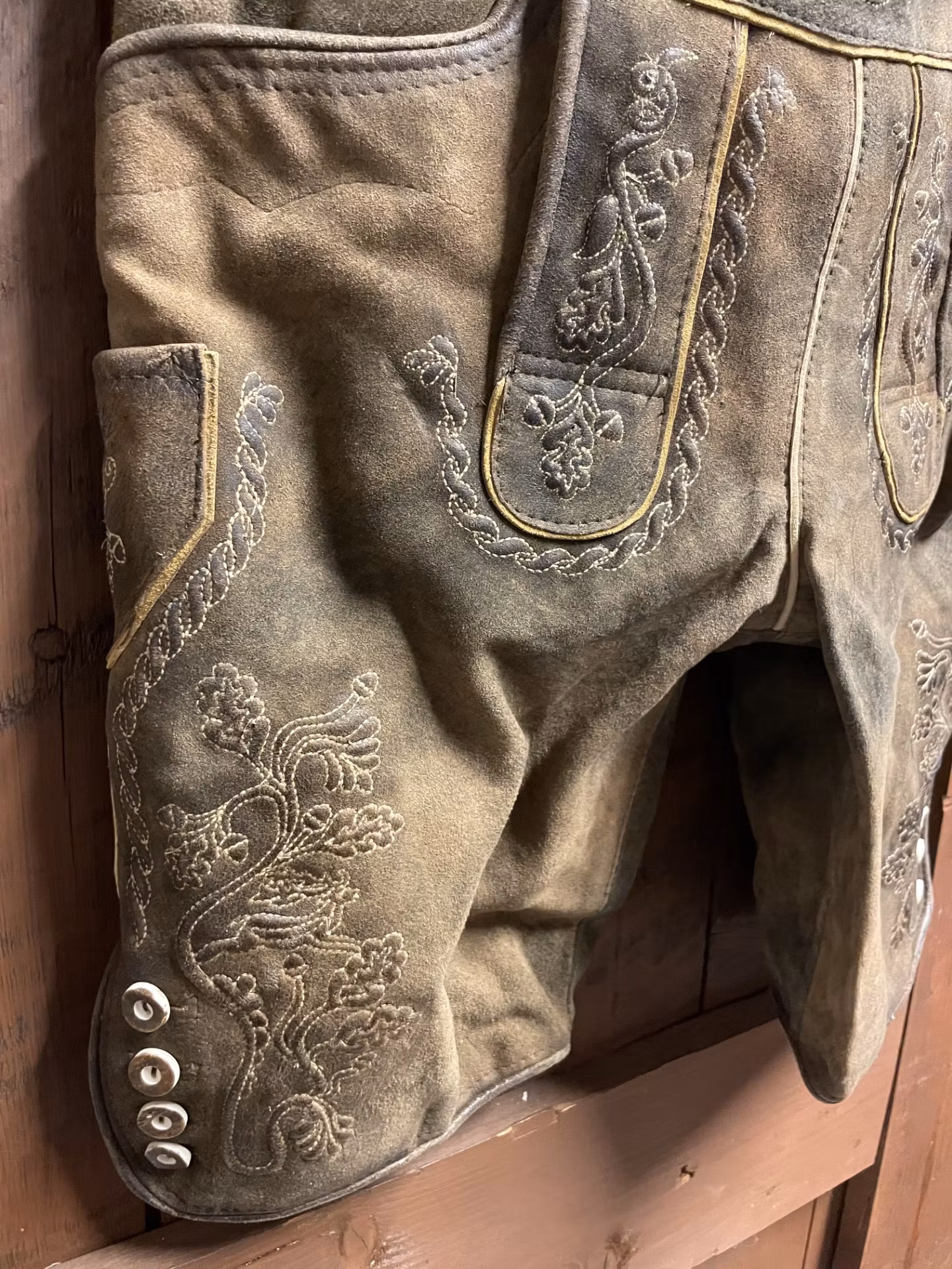 Lederhosen med hängsle "Paketpris"