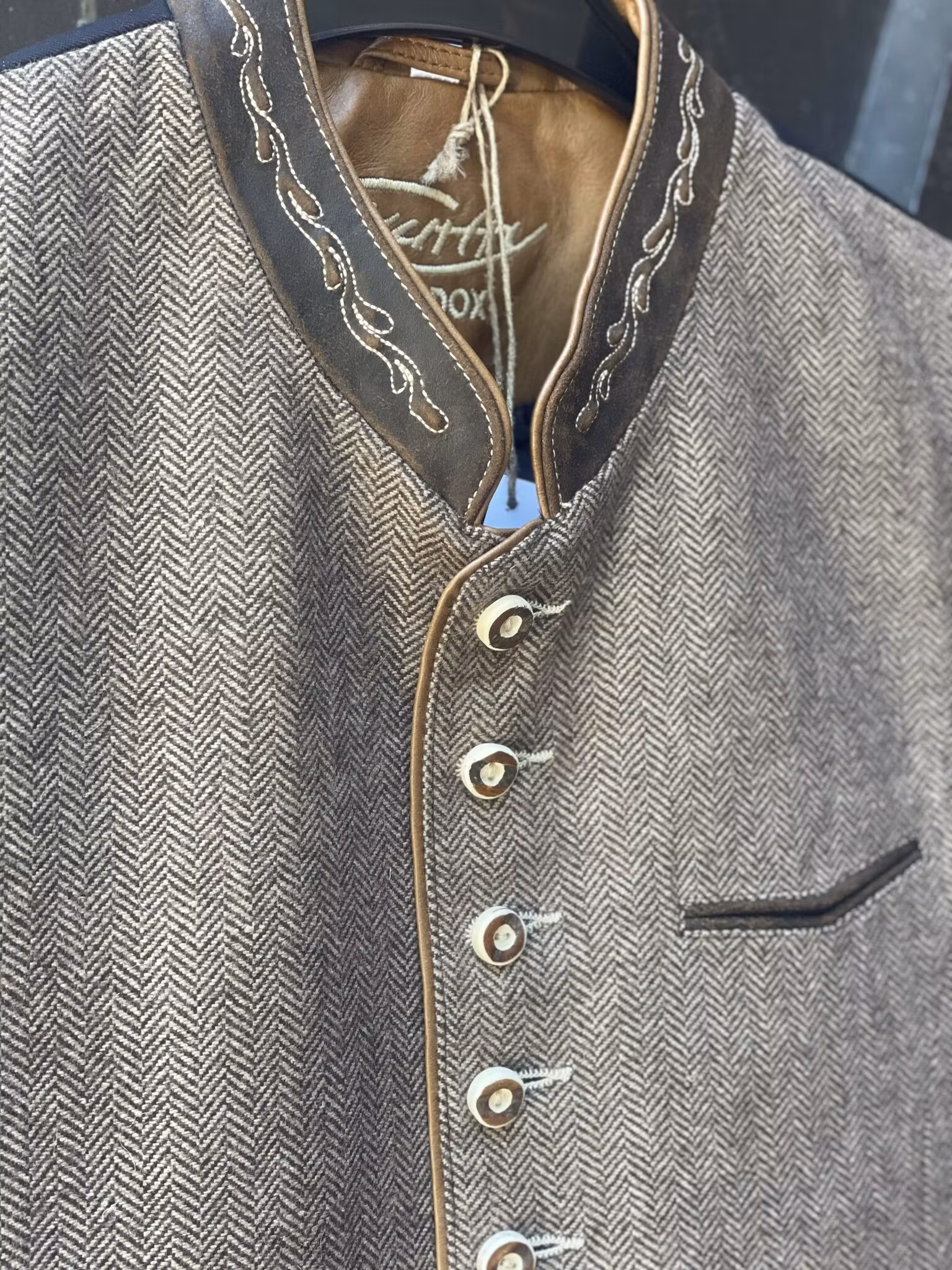 MADDOX Väst " Westsee " , fiskben ull