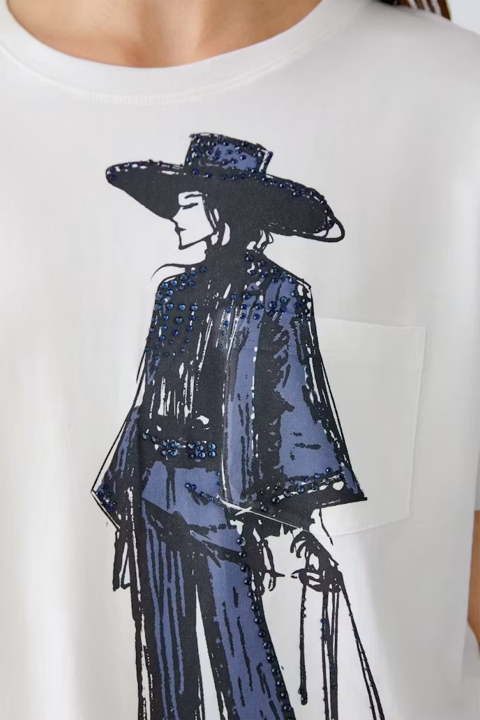 Oui T-shirt " Cloud Dancer " ,