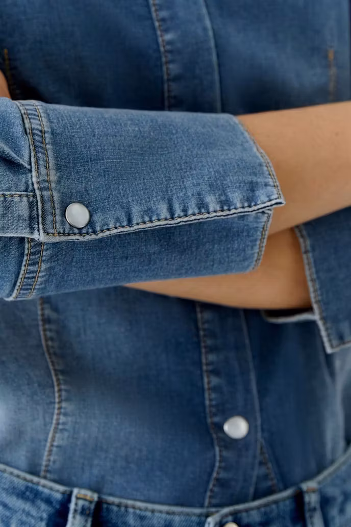 Oui Jeans skjorta