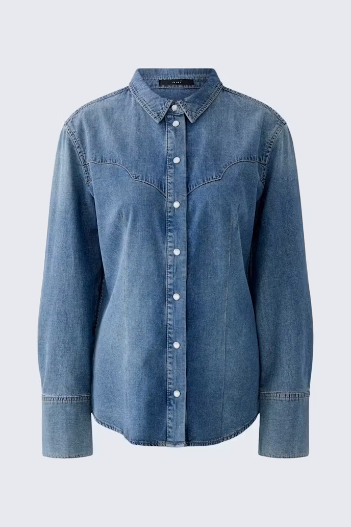 Oui Jeans skjorta