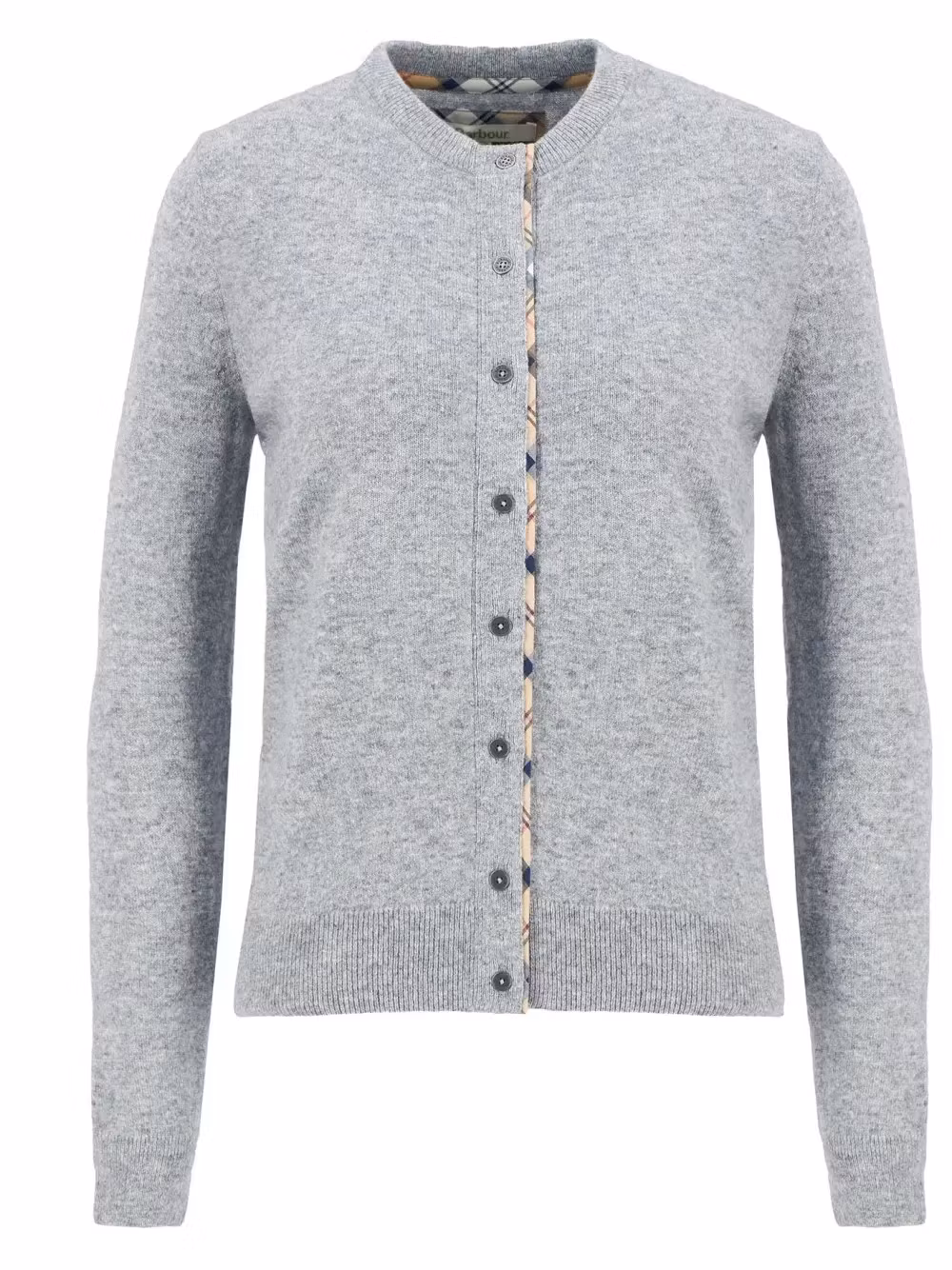 Barbour Pendle Cardigan " patches " , Grå