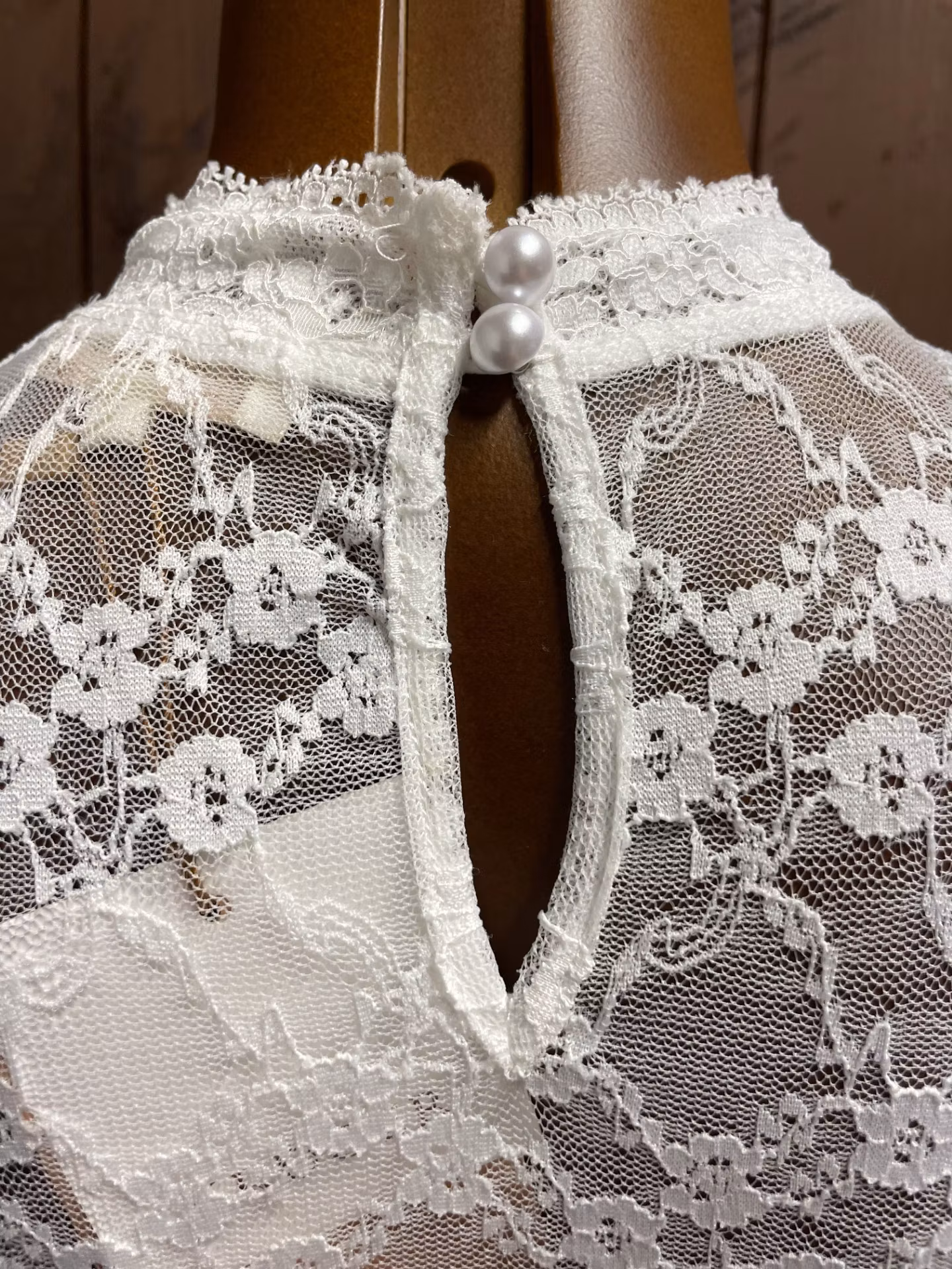 Krüger " Simona " Dirndl blus , ecru
