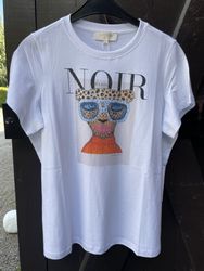 CATNOIR T-shirt " Noir " , bling