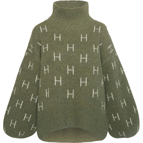 HÉST " Fam sweater" short, Winter Moss