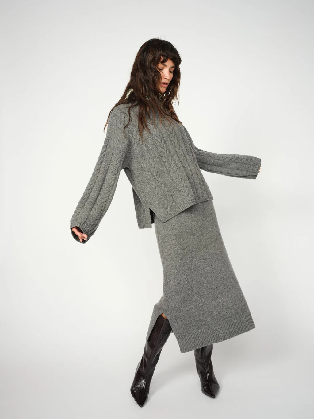 Mos Mosh " Bryndis Knit Skirt " , Mokingbird