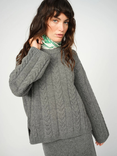 Mos Mosh " Bryndis Crewneck Knit " , Mokingbird