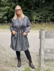 CATNOIR Klänning " snake " grey