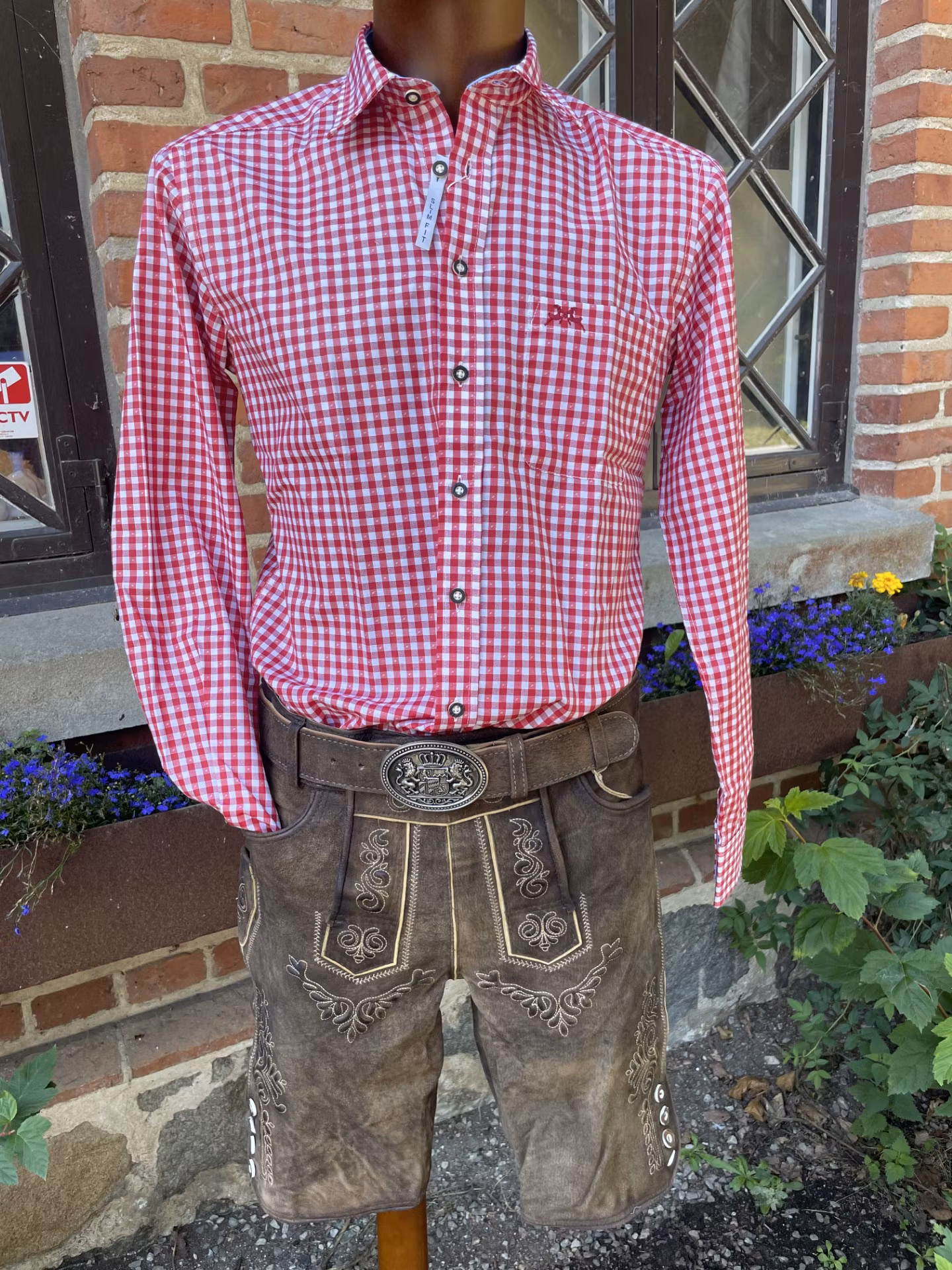 Oktoberfest skjorta " Slimfit " , Paketpris