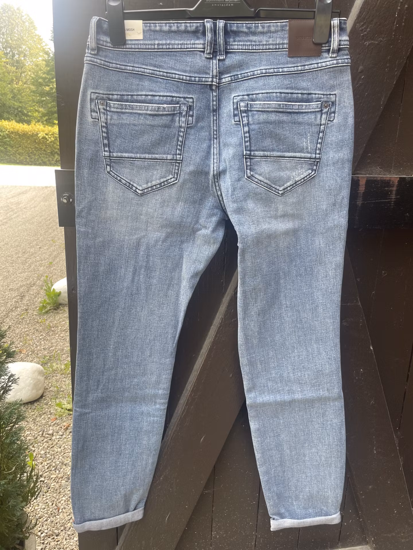 Mos Mosh " Naomi Nolla Jeans " , Light Blue Denim