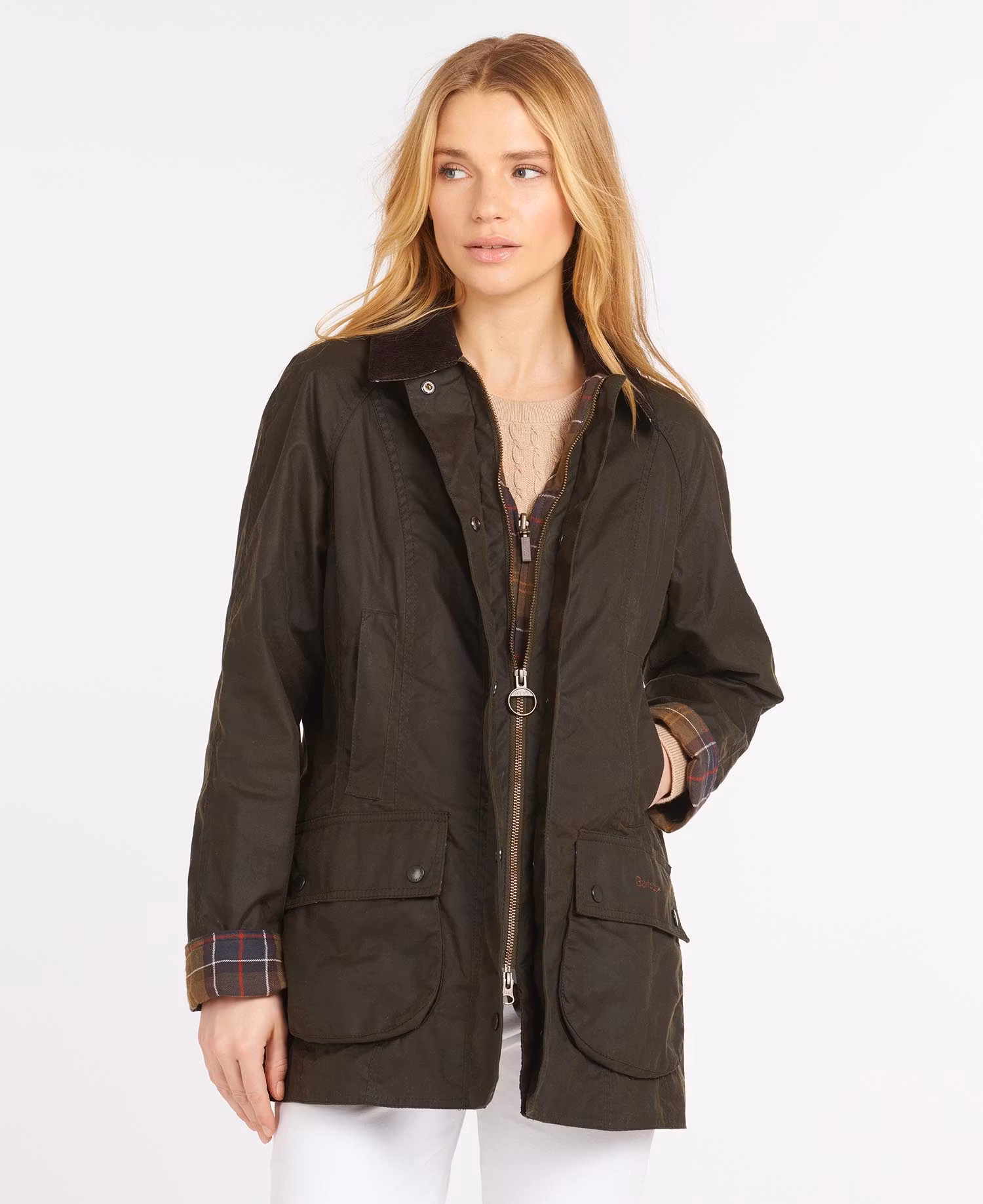 BARBOUR  vaxad " Classic Beadnell", olive