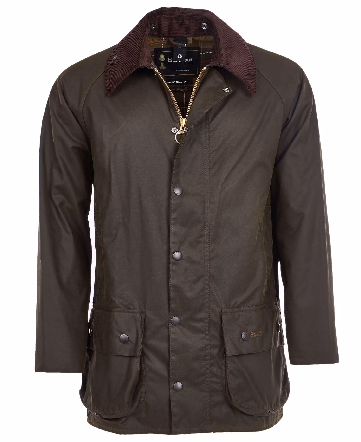 BARBOUR " Classic Beaufort Wax Jacket ", Olive