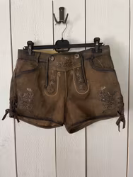 MADDOX Lederhosen dam "Maila ZV Antik" , Hopfen