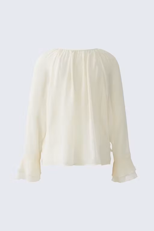 Oui Blus " volang " , Vanilj