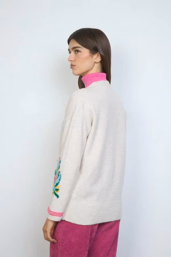 TINTA kofta "Pompeia ", off white