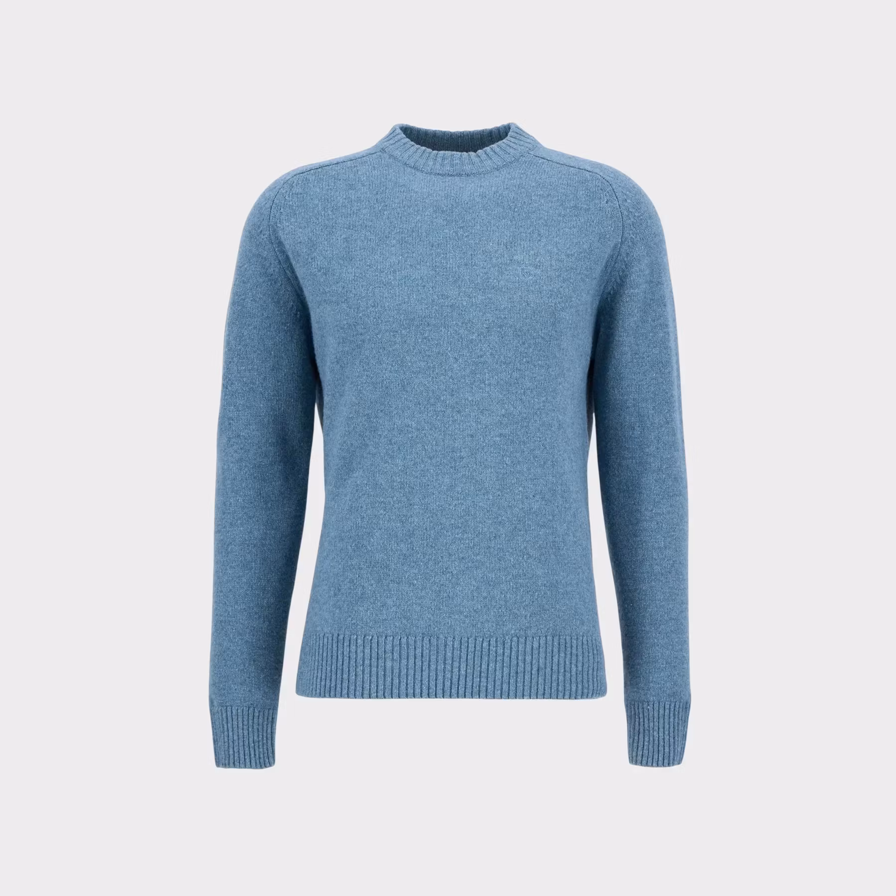 Barbour Grangetown Crew Neck Sweather , bluestone