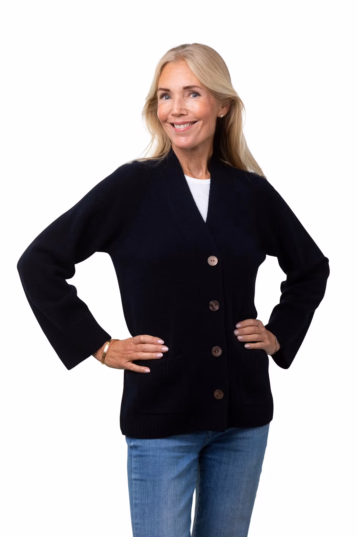 8Design Kofta "Jolina" , Marinblå