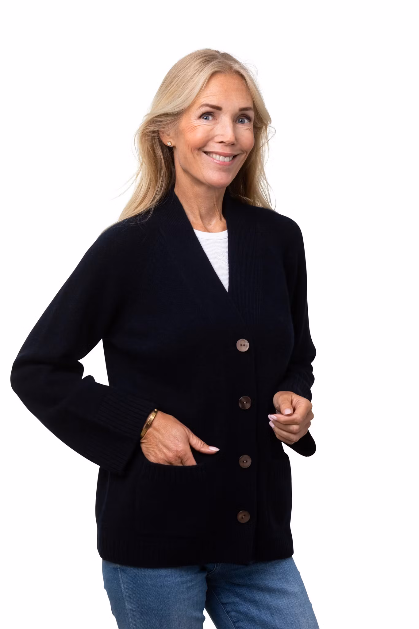 8Design Kofta "Jolina" , Marinblå