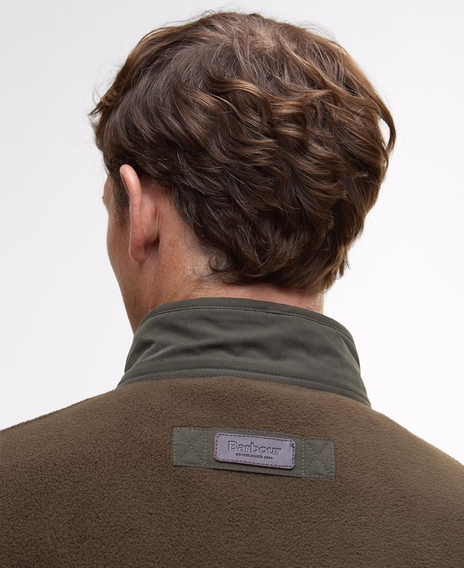 Barbour Lowich Fleece Jacket , Oliv