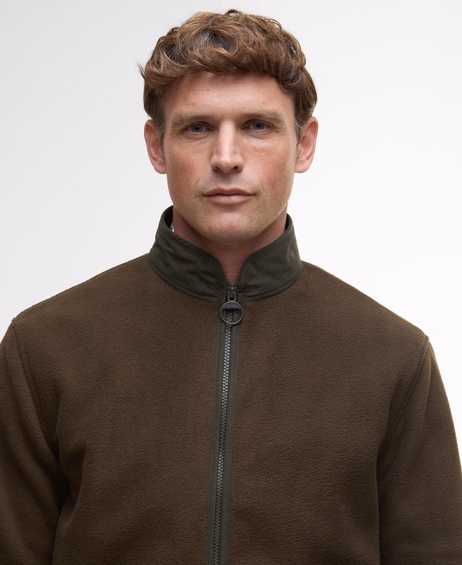 Barbour Lowich Fleece Jacket , Oliv