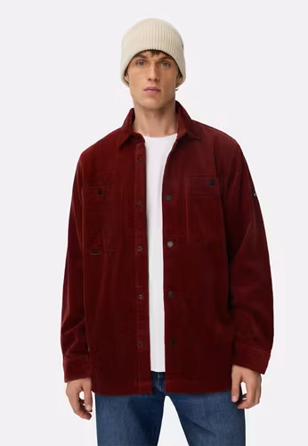 Camel Active Overshirt , mörk röd