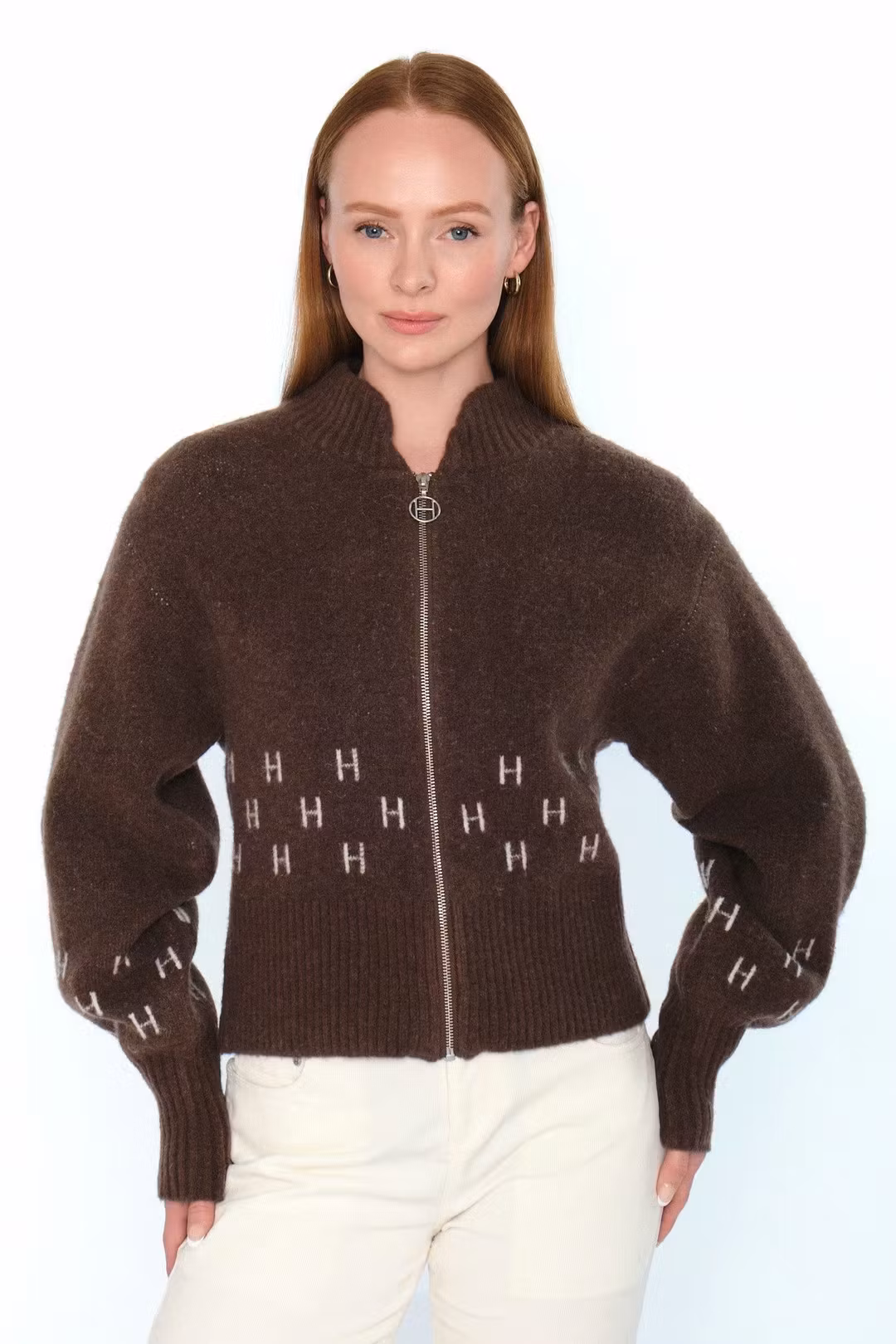 HÉST " Märtha Short Jacket", Dark Earth