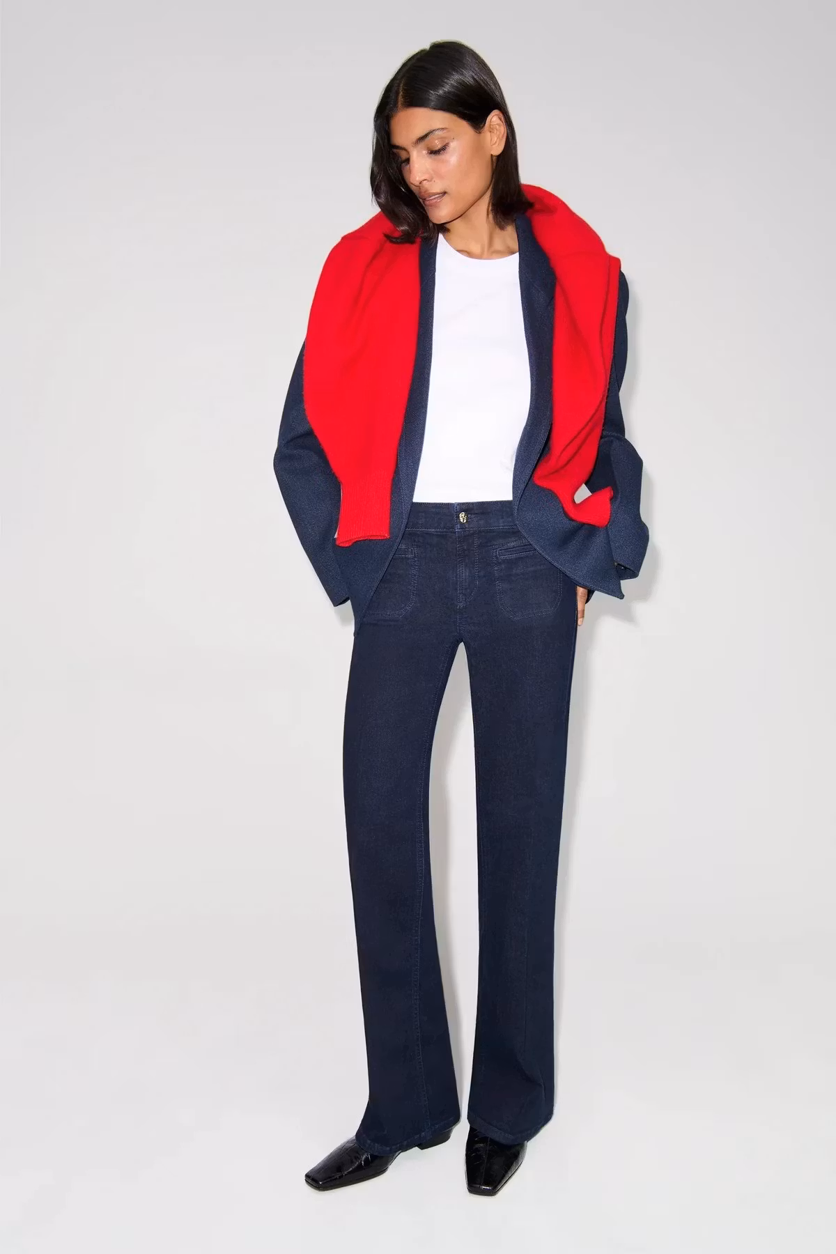 Cambio " Tess modern rinsed " , mörkblå