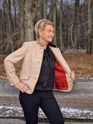 White Label kavaj " Leo " , beige