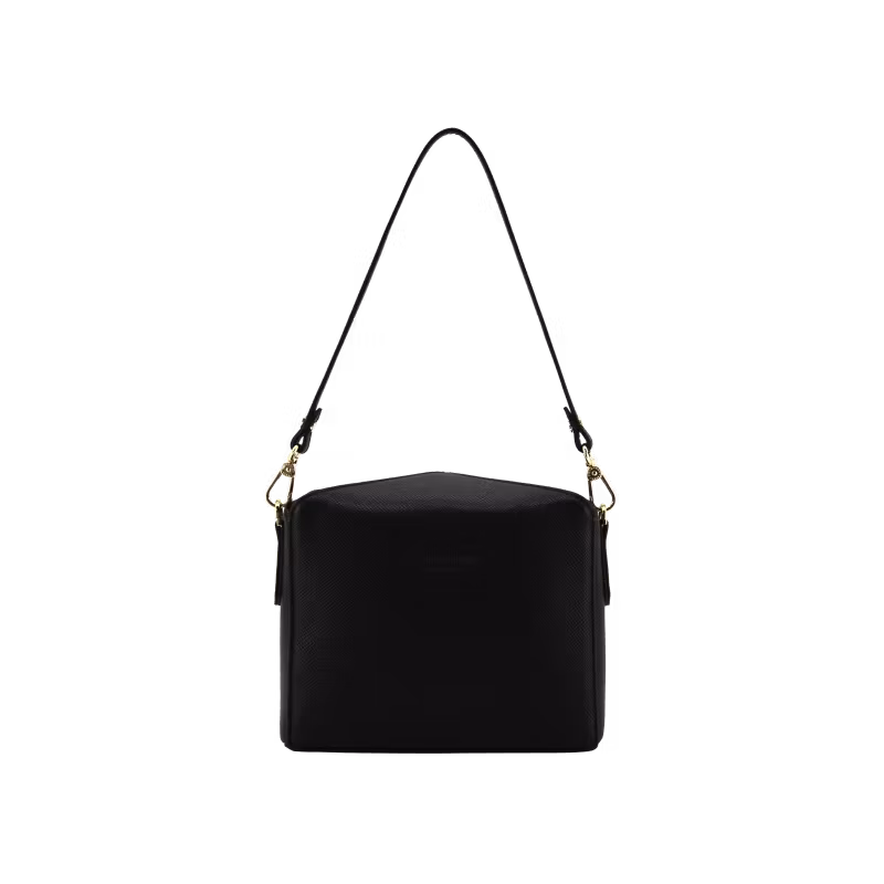 POURCHET Canvas Shoulder bag , svart