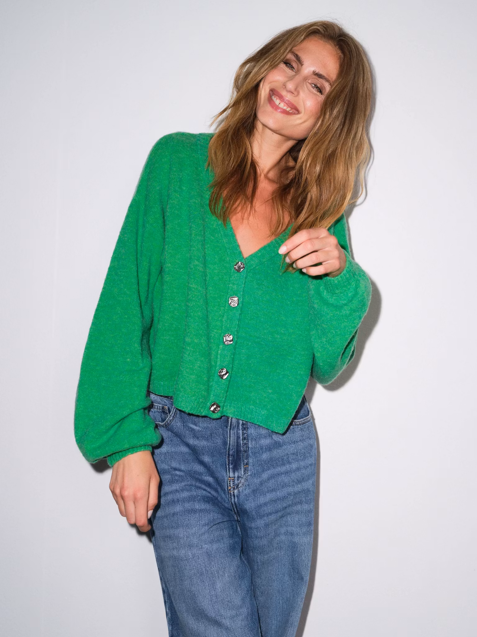 Gossia " Rosie Cardigan ", green