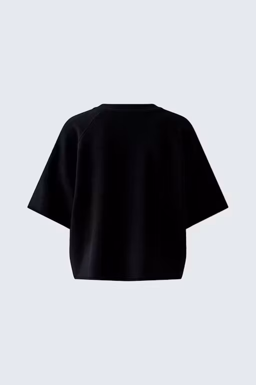 Oui , sweatshirt " Marais " , svart