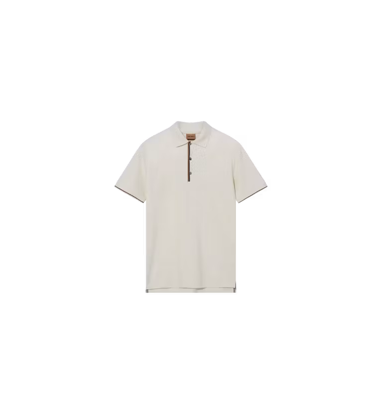 MMG " HarveyPolo SS Tee " , off white