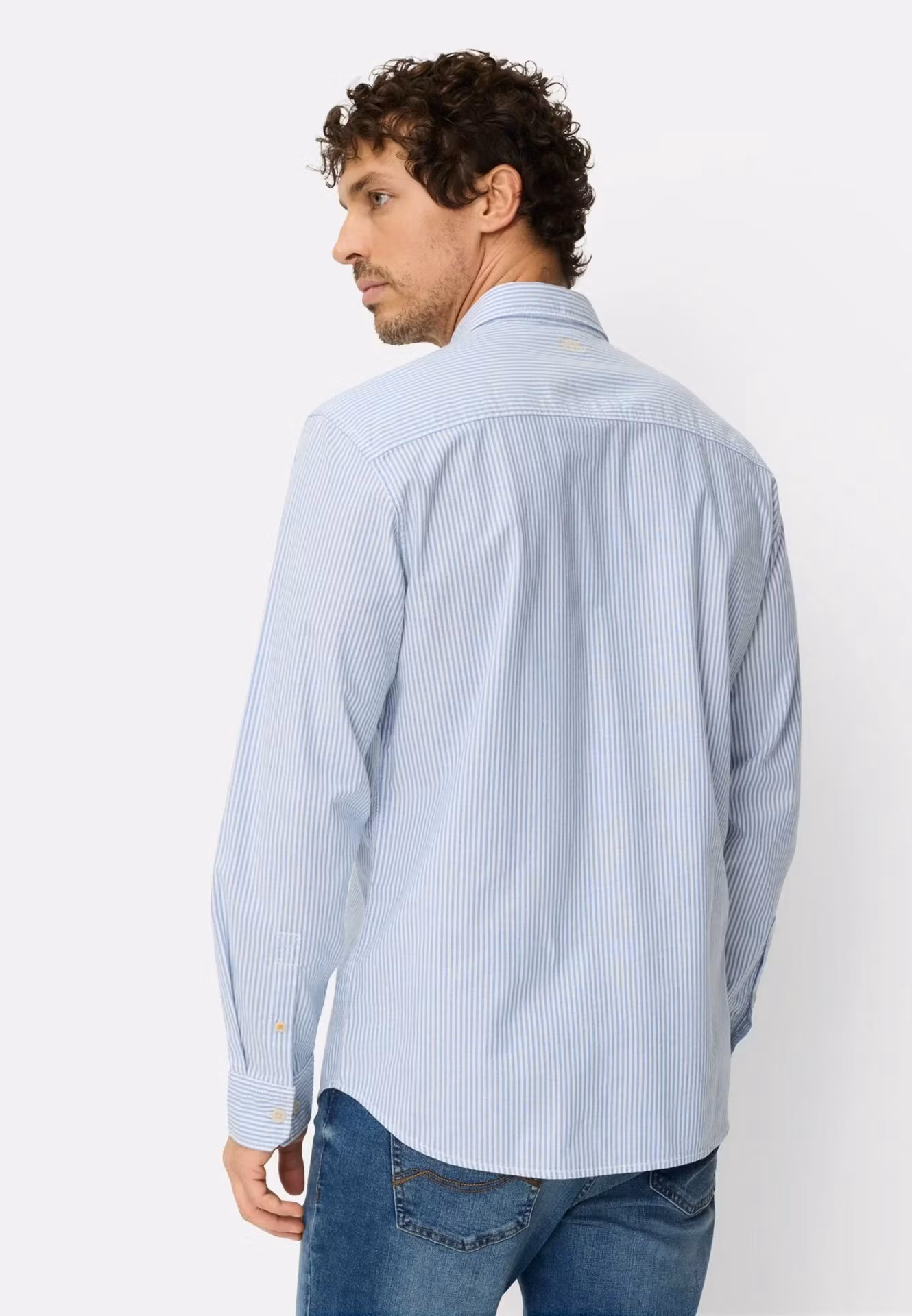 Camel Active "randig skjorta"  , stormy blue