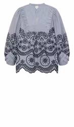 GOSSIA "MeeGO Cao", Blue Stripes