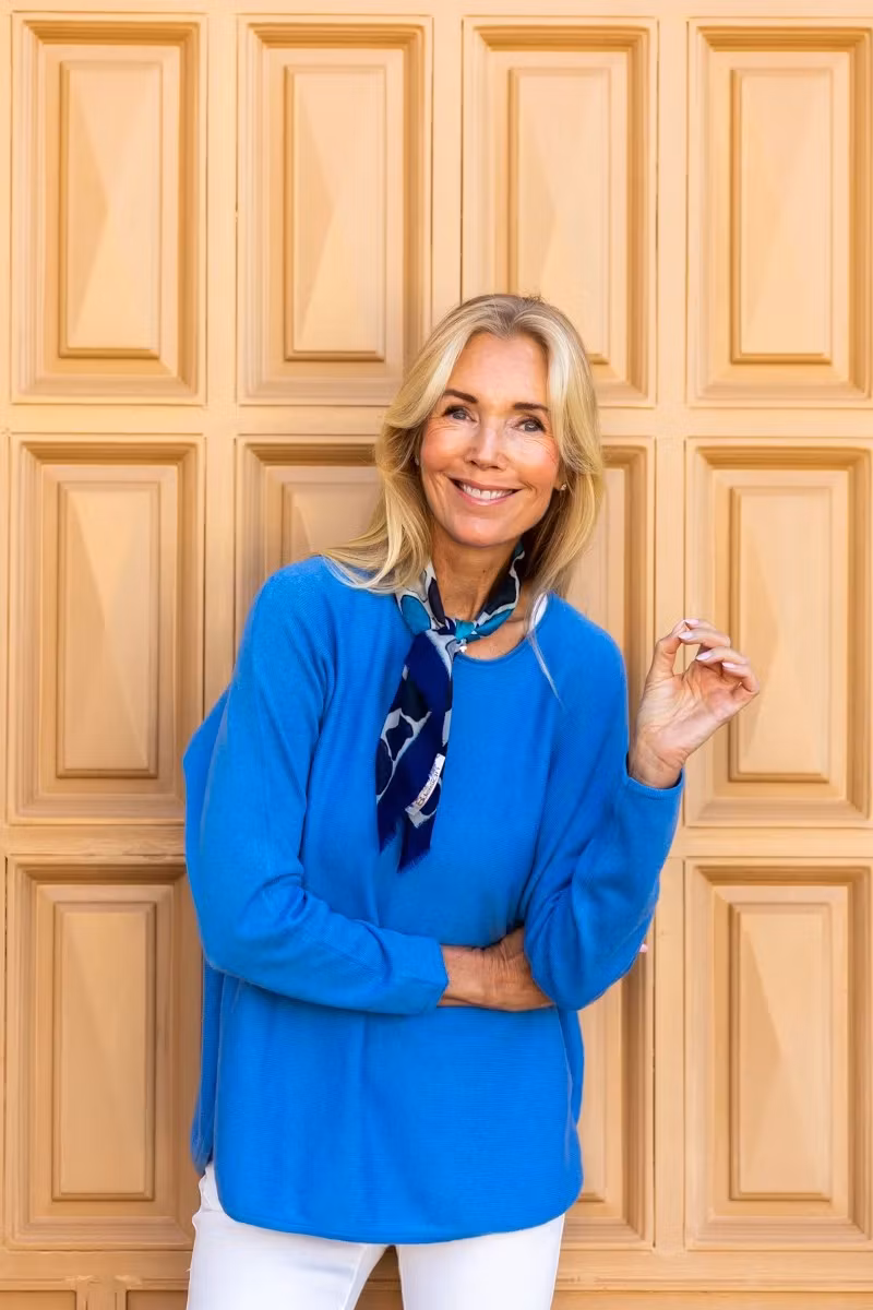 8Design Tröja " Anna " , klassisk blå