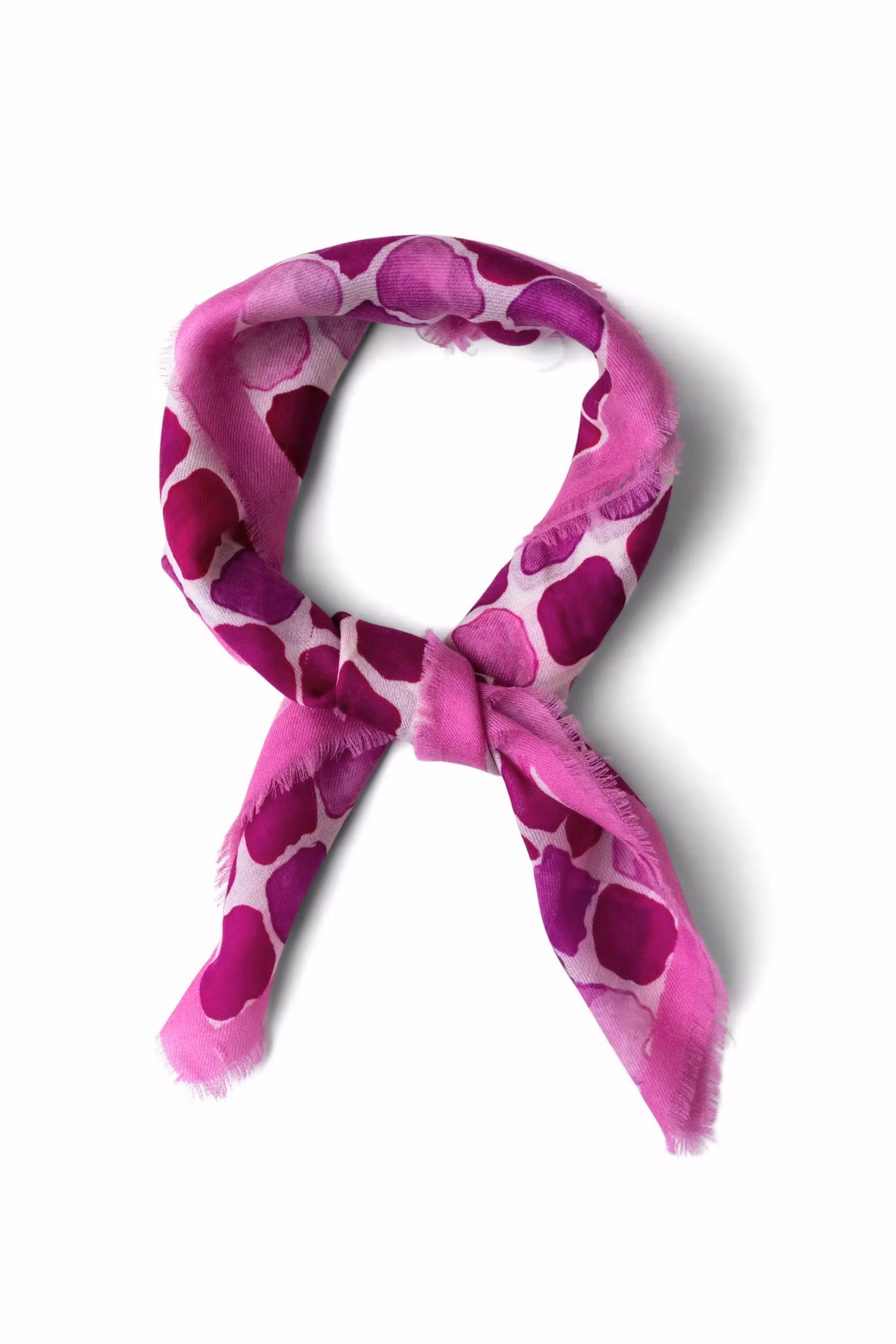 8Design cashmere sjal 65x65 , rosa