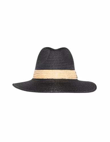 HÉST " Allesandra " Stråhatt , Svart
