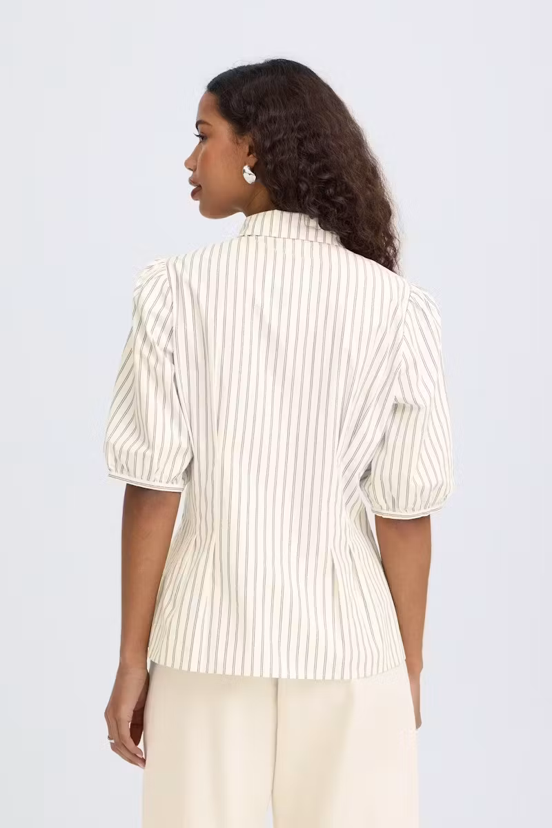 ICHI " Jule" , Cloud / Blue Stripes