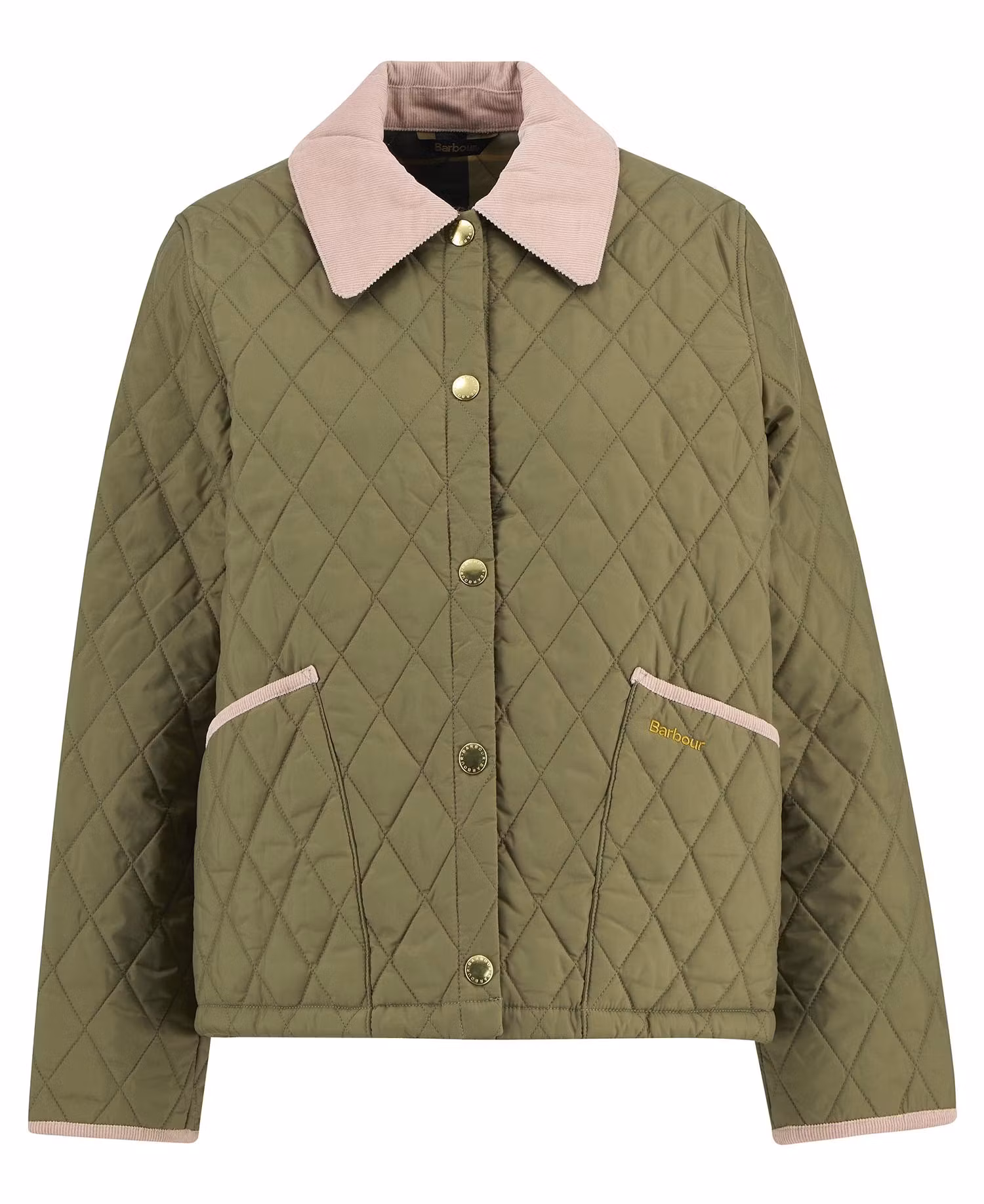 Barbour " Icons Cropped Liddesdale Quilted Jacket "