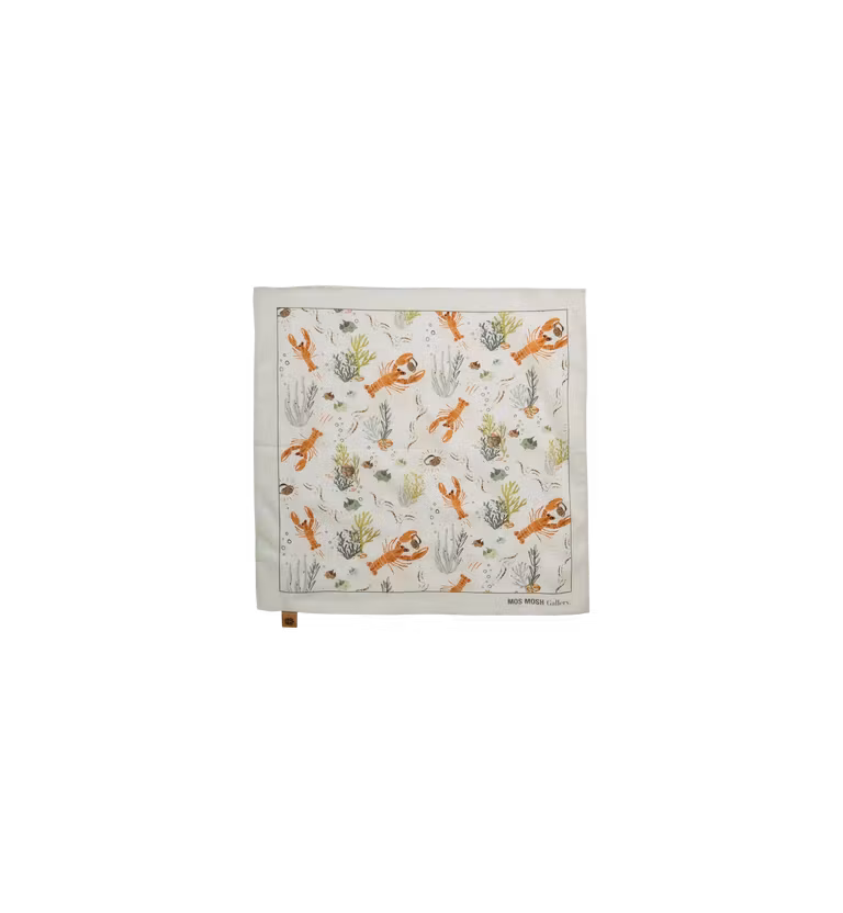 Mos Mosh Gallery " Chase Neckerchief" , Ecru