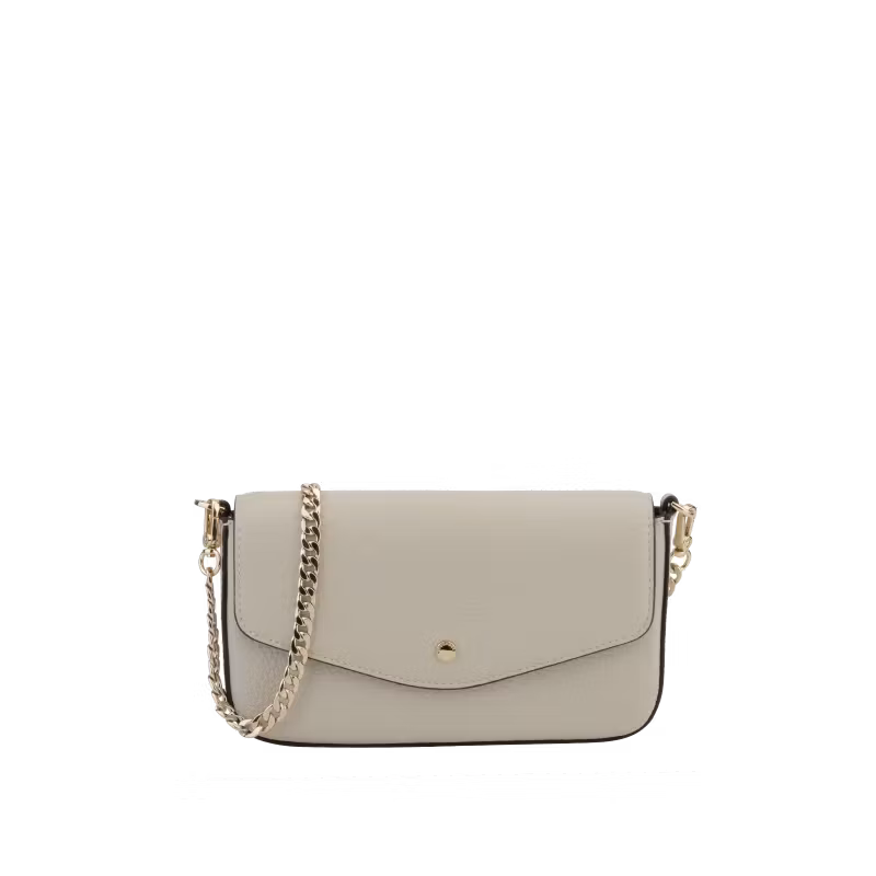 POURCHET " Clutch bag" , beige