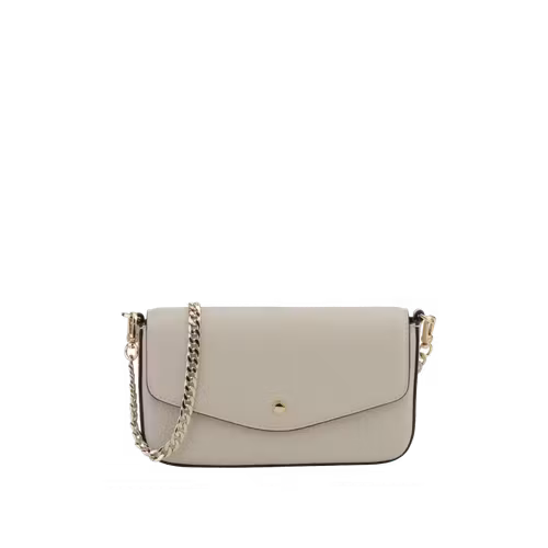 POURCHET " Clutch bag" , beige
