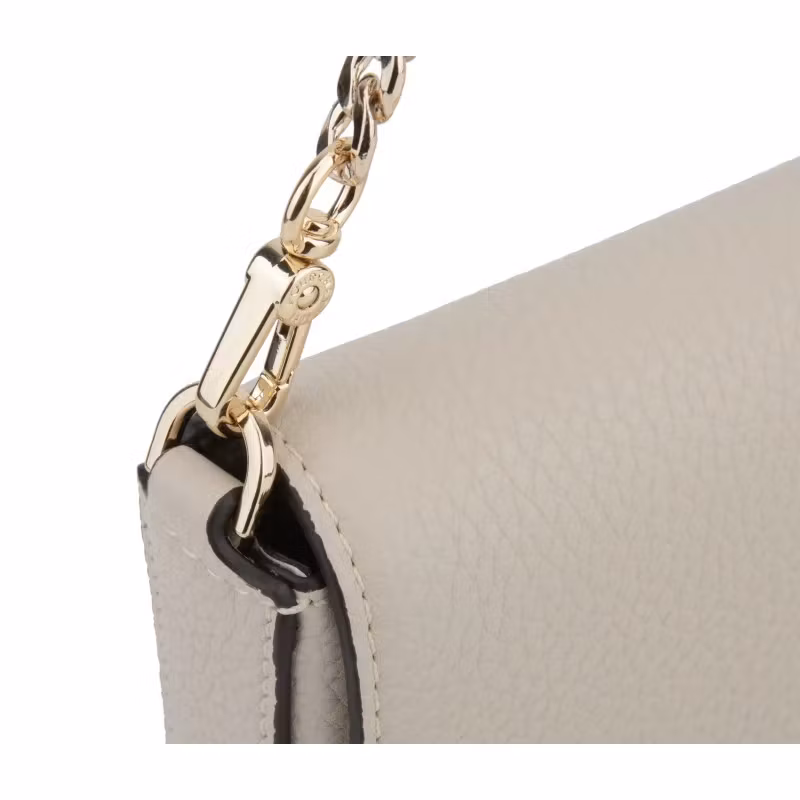 POURCHET " Clutch bag" , beige